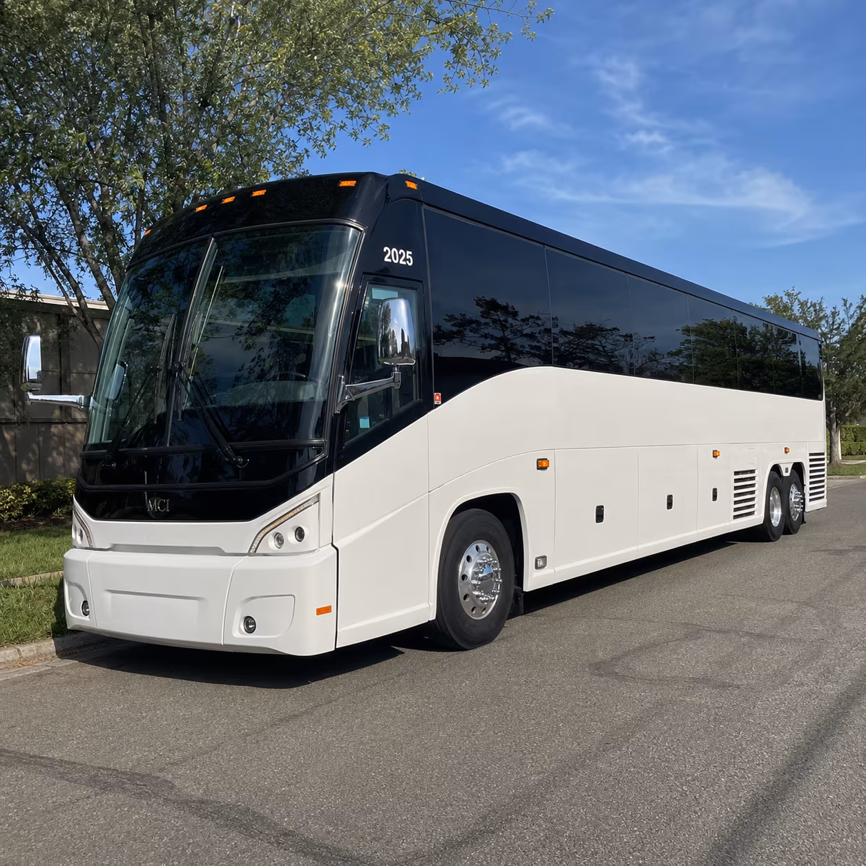 long beach bus rental service area